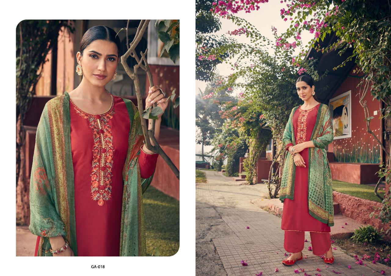 Angroop Plus Emerald Salwar Suit Wholesale Catalog 6 Pcs (8)