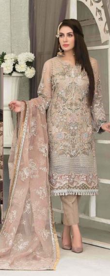 Mirror Net Designer Pakistani Salwar Suit buy online 